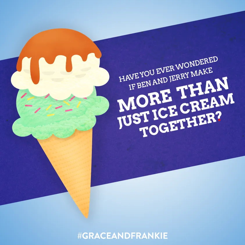 Grace and Frankie — social artwork, 7