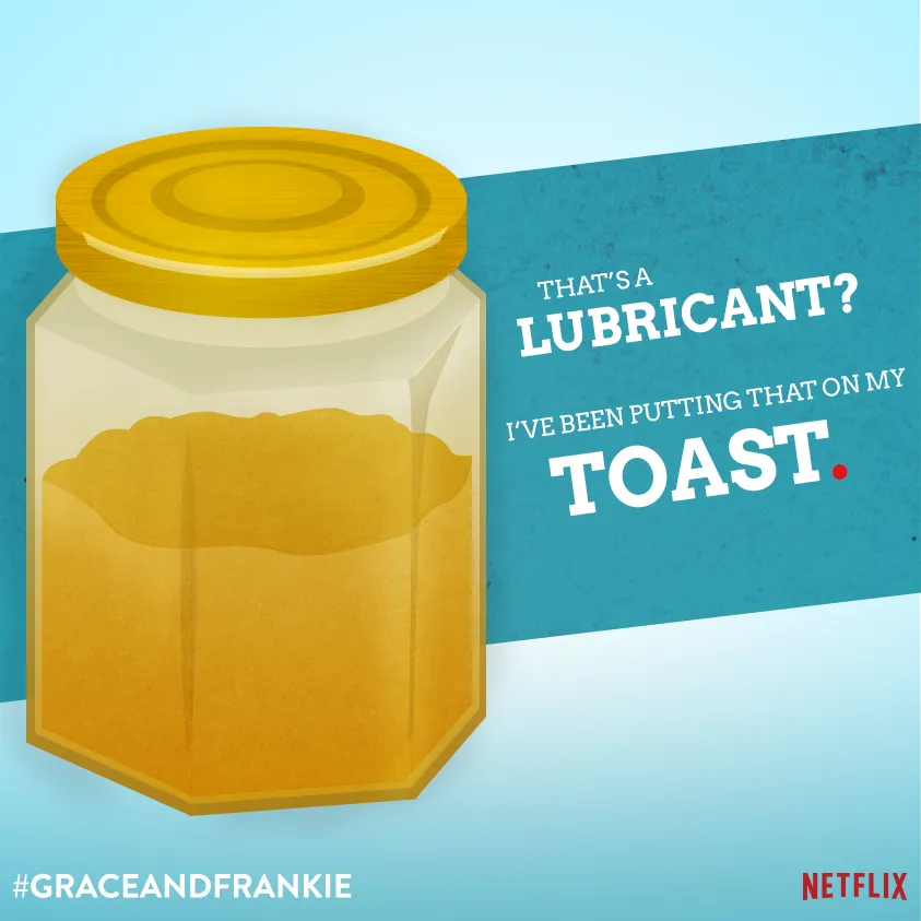 Grace and Frankie — social artwork, 8
