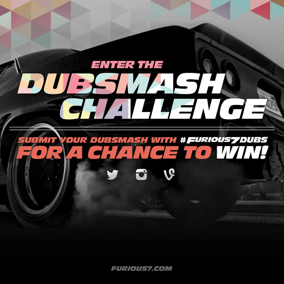 Furious 7 — social artwork, 1
