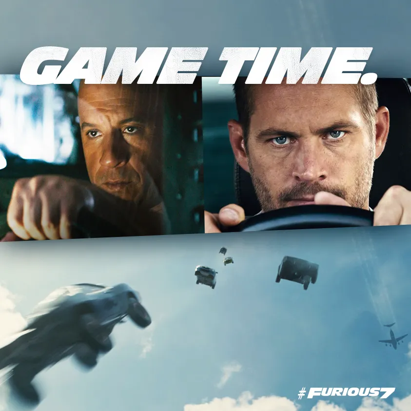 Furious 7 — social artwork, 2