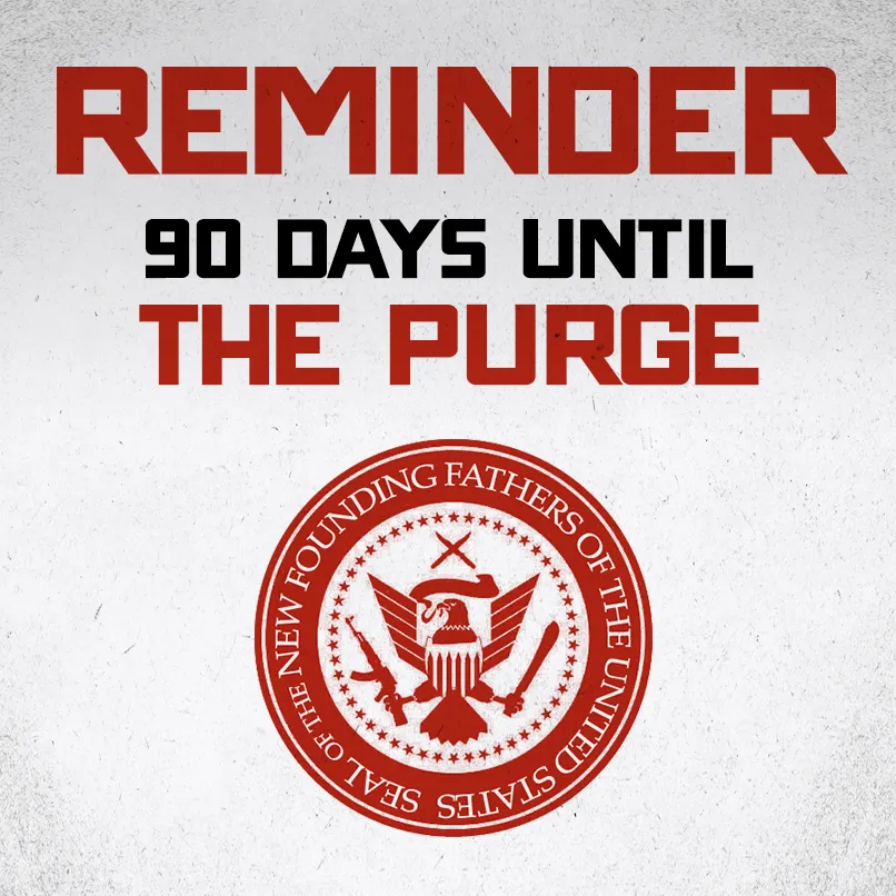The Purge — social artwork, 1