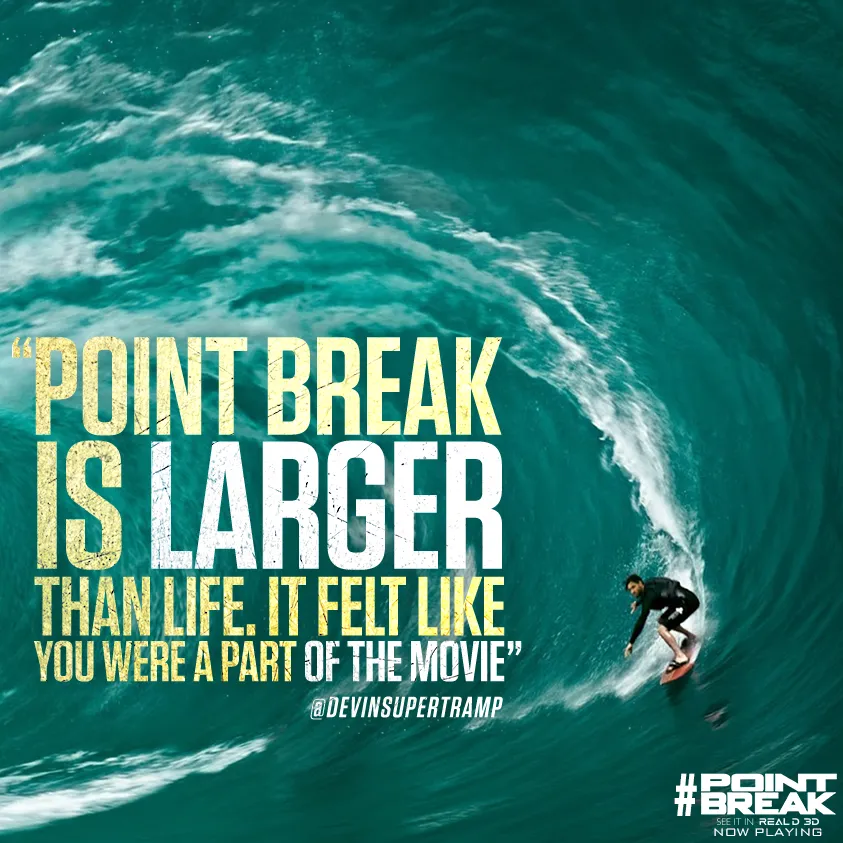 Point Break — social artwork, 4